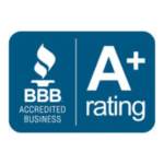 A plus rating and accreditation from the Better Business Bureau