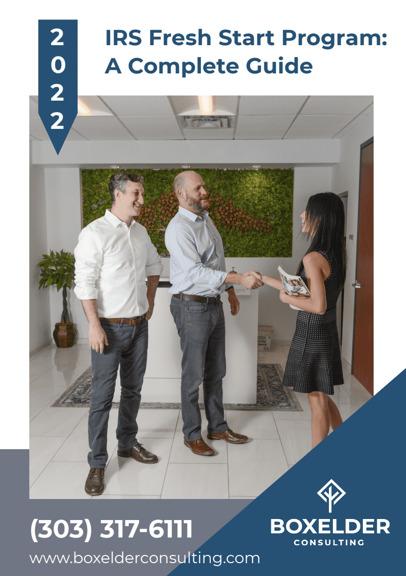 a preview of the front page of the Fresh Start Guide downloadable PDF